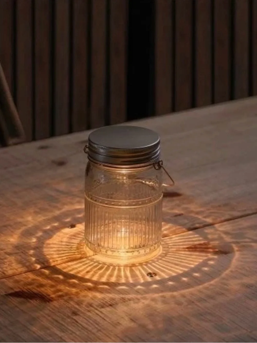 IKEA Sommarlanke LED Decorative Jar Light Table Outdoor / Indoor New In Box